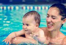 Free infant swim class for Sunshine Coast bubs