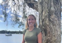 How Hallie surfed herself well