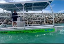 Blacker Marine launches 100 per cent Green Energy Solar Powered Pontoon Vessel