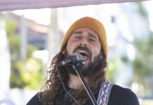 Buskers come together