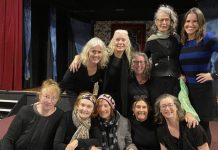 Mature women theatre debut