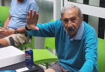 Table tennis keeps Ari’s brain sharp at 90