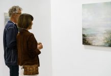 Renowned British artist celebrates opening night at The G