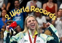 Alexa Leary wins two gold medals and breaks two world records
