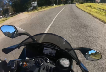 Motorbike rider caught driving 40km/h over the speed limit