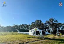 Man taken to hospital after motorbike crash