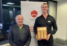 Unitywater Vacation Student wins Engineers Australia award