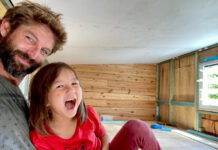 Shane builds a tiny house using Noosa’s recycled materials