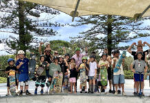 Revamped Peregian Beach Skate Park takes flight