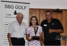 Junior golfers repeat history
