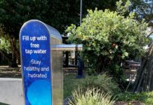 Clean, free tap water at refill stations