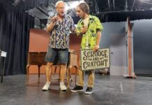 See Scrooge’s Christmas Carol at Noosa Art’s Theatre