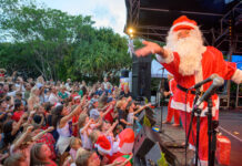 Santa dropping in to Peregian Beach Carols to celebrate 60th anniversary