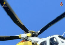 Man falls from cliff into the ocean