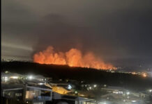 Fire creates confusion