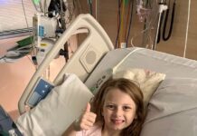 Parents describe the traumatic moment their daughter stopped breathing