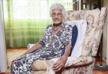 Drink champagne, says Betty, 101