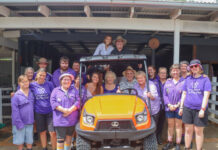 Sunshine Butterflies celebrate new Kubota vehicle