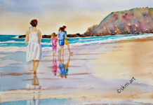 Coolum Art Collective prepares for their popular Easter Art Expo