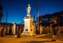 Noosa’s founding piper retires