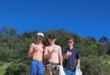 CoastCare join QPWS for beach clean up