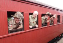 Show your Anzac Spirit on the ‘Troop Train’