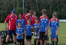 Noosa’s young football stars shine at Charity Cup Carnival
