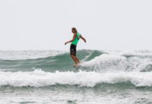 Sun shines on Agnes comp