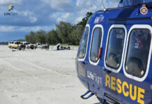 Injured pilot airlifted from K’gari