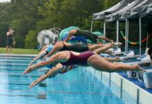 Noosa Masters host a rain-swept meet