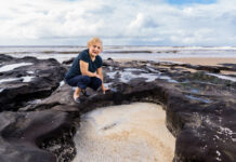 Stay out of the sea foam