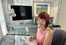 World’s apart landscape focus