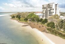 New seawall to be built after Bribie Island breakthrough