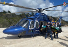 K’gari prop injury rescue