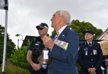 A storm couldn’t stop the 2025 Tewantin Anzac Day service