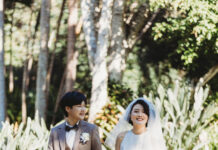 Gardens delight at wedding