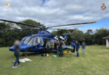 LifeFlight airlifts boy to hospital after swing fall