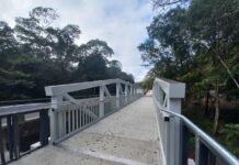 Construction complete on much-wanted pedestrian bridge
