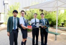 Robotics team heads to Asia Pacific