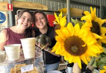 Erle tastes the Cooloola Farm Trail