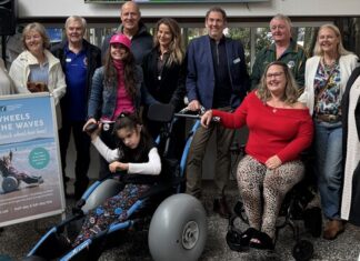 Wheels to the Waves: New beach wheelchair available for hire in Noosa