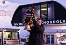 The snowfields of New Zealand