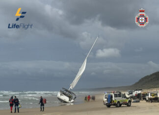 LifeFlight airlifts man after boat runs aground