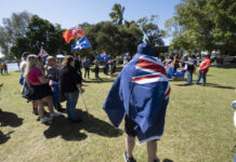 Noosa’s immigration protest