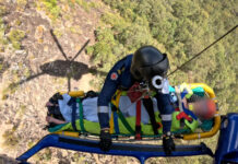 Teenager winched from Glasshouse mountain after fall