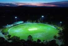 New lights shine bright at Cooroy’s Sel Bonnell Oval