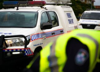 Man accused of ramming police car and threatening officers with knife