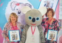 Karla the Koala celebrates 10,000 books sold