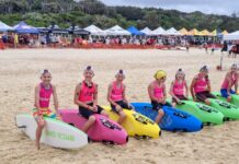 Big day at Rainbow Beach