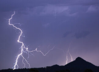 Woman dies from lightning strike